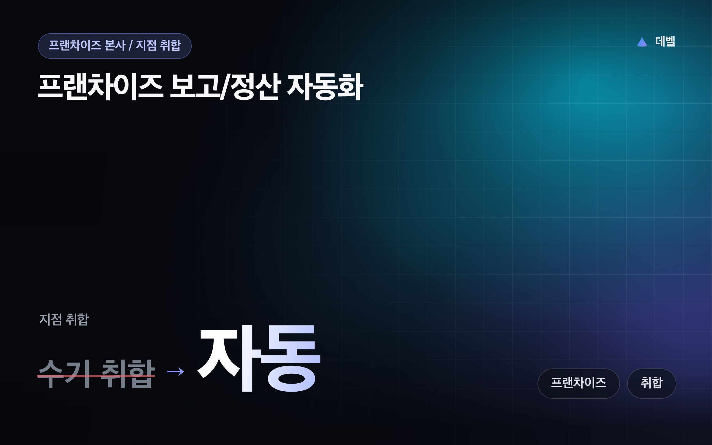 프랜차이즈 보고/정산 자동화